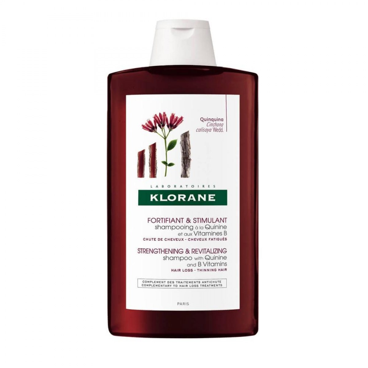 klorane champu a la quinina 400 ml