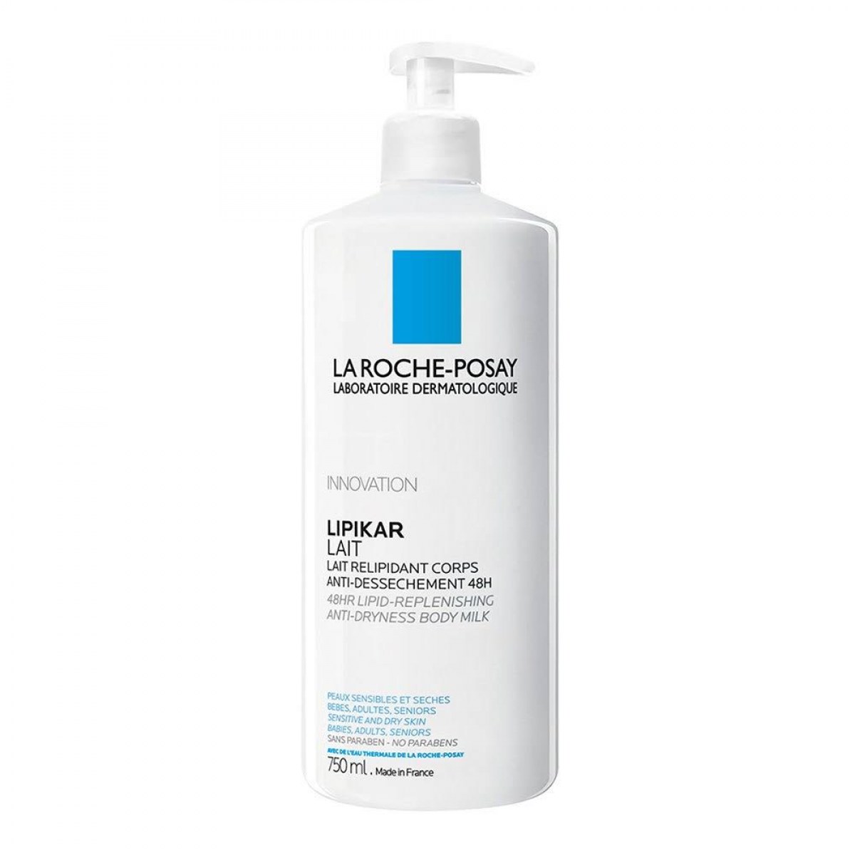 lipikar leche corporal 750 ml la roche posay